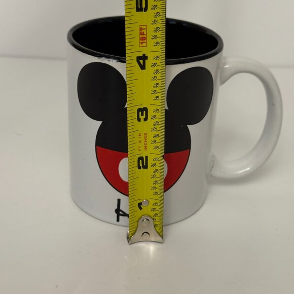 Disney Mickey Mouse "His" 11oz Mug White Jerry Leigh - Picture 7 of 8